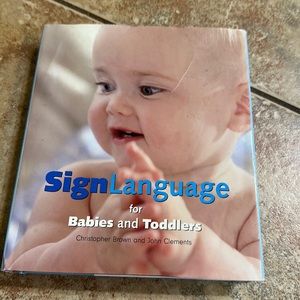Sign Language‎ for Babies and Toddlers hard cover book